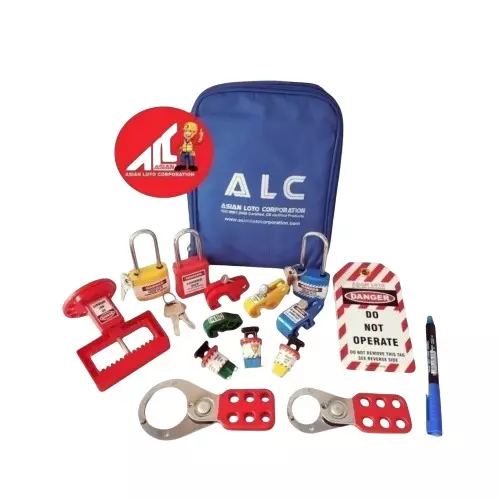 Asian Loto Small Lockout Tagout Kit, ALC-SKT 7