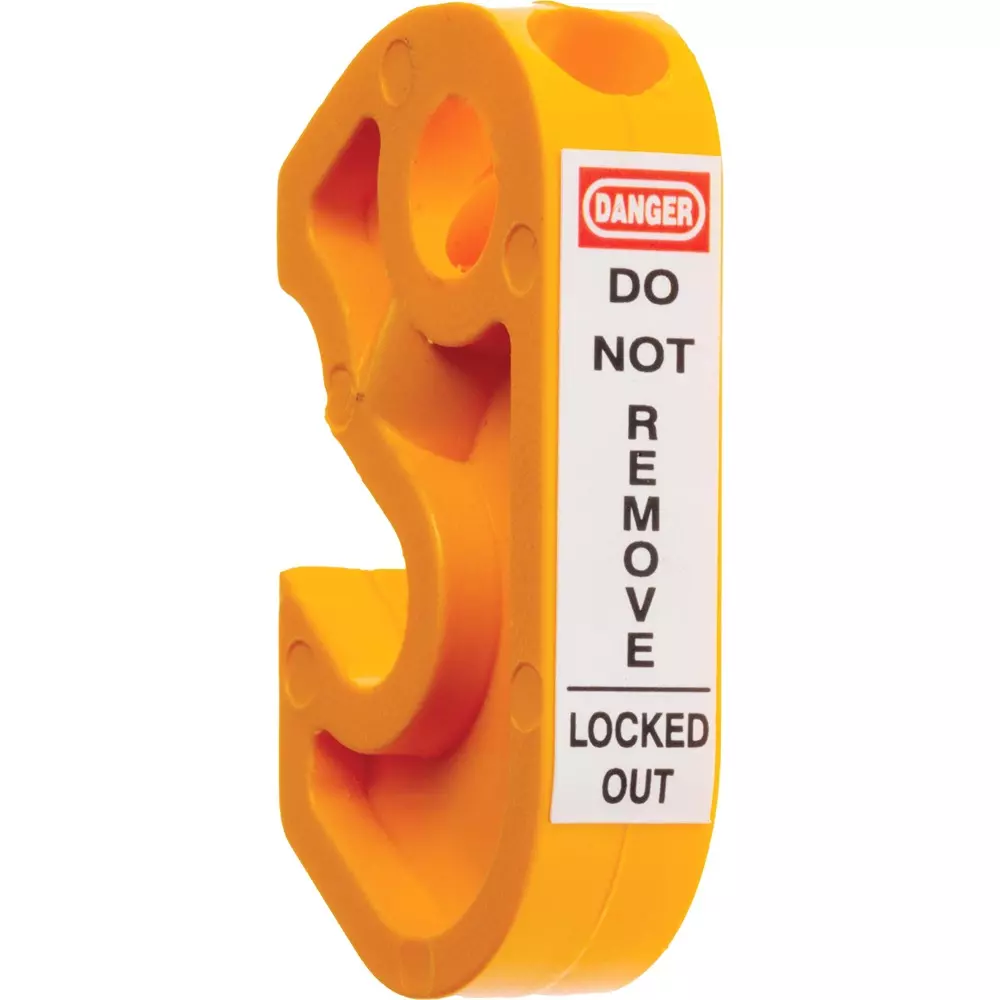 RS PRO Lockout ABS Yellow 7.65 mm, 8625203