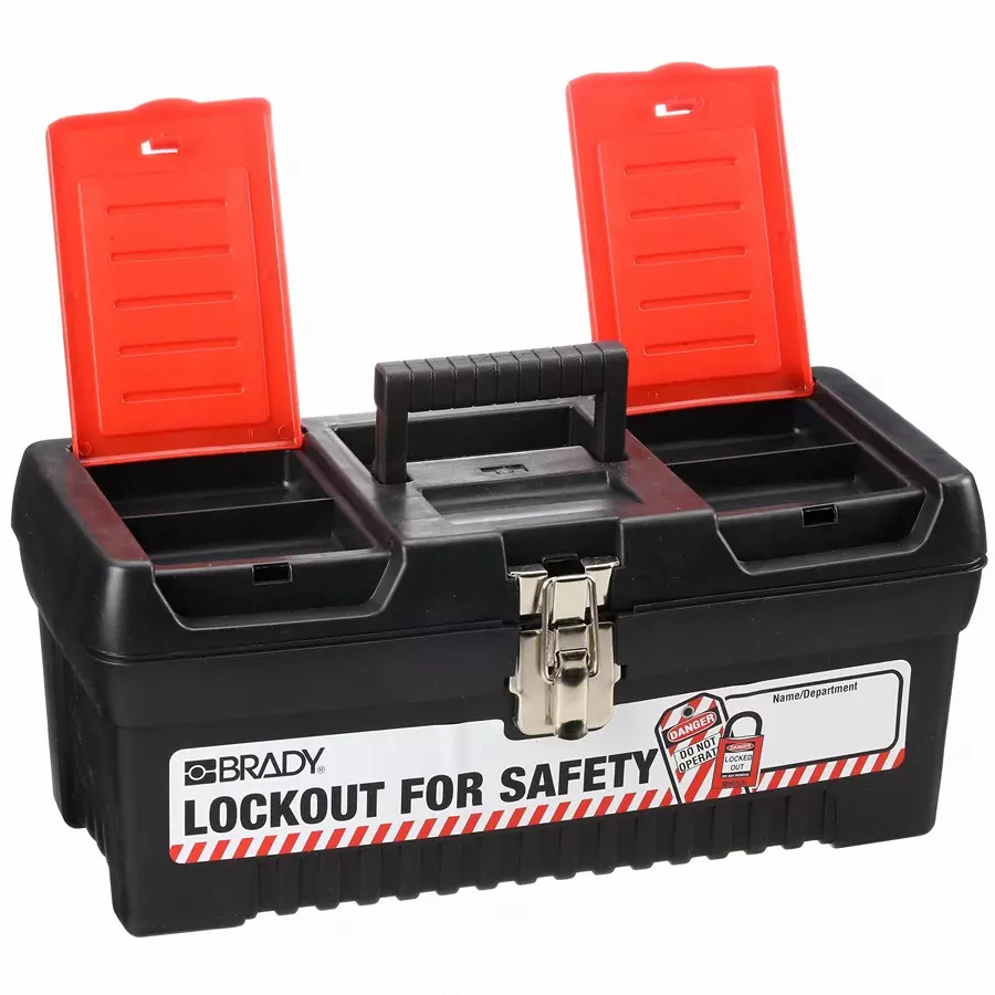BRADY Lockout Tool Box, 3WPG5