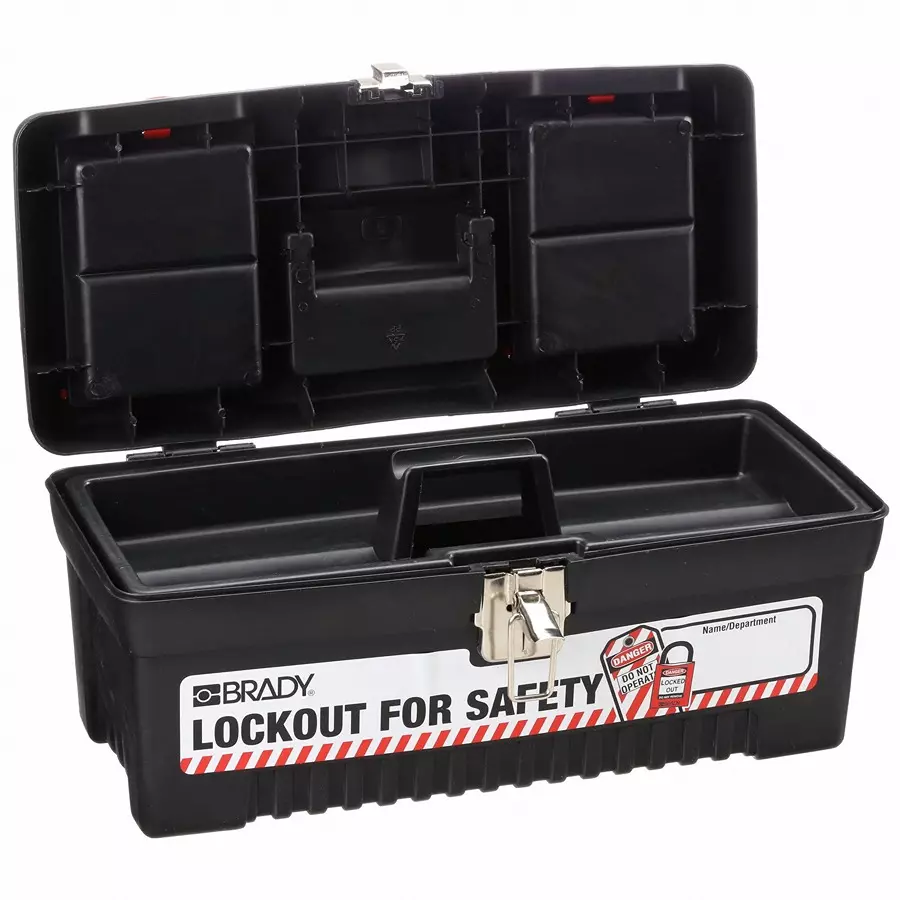 BRADY Lockout Tool Box, 3WPG5