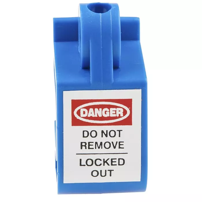 RS PRO Lockout ABS Blue 8 mm, 8625206