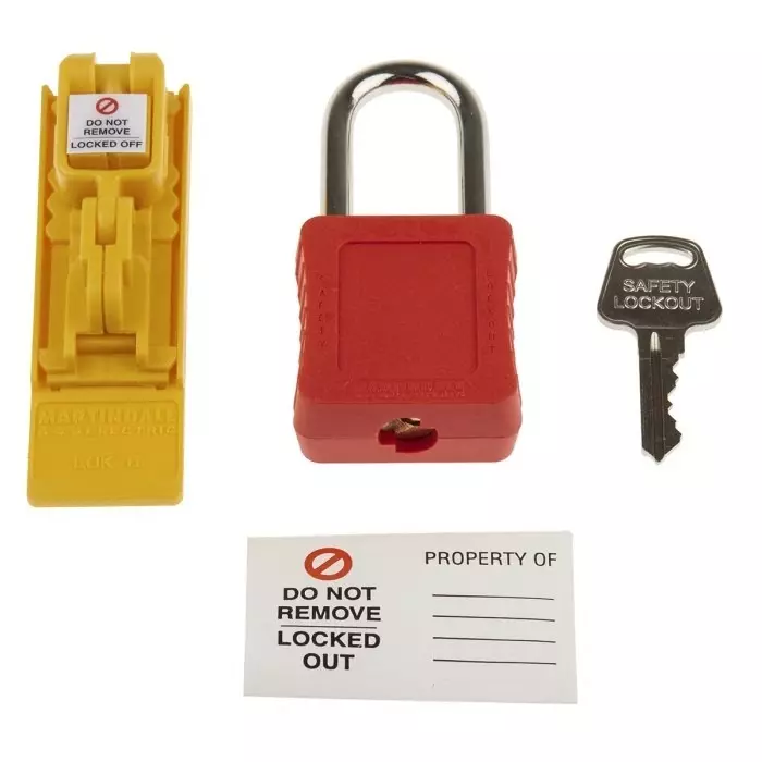 Martindale 1-Lock ABS Polycarbonate Lockout Kit, LOKKIT6