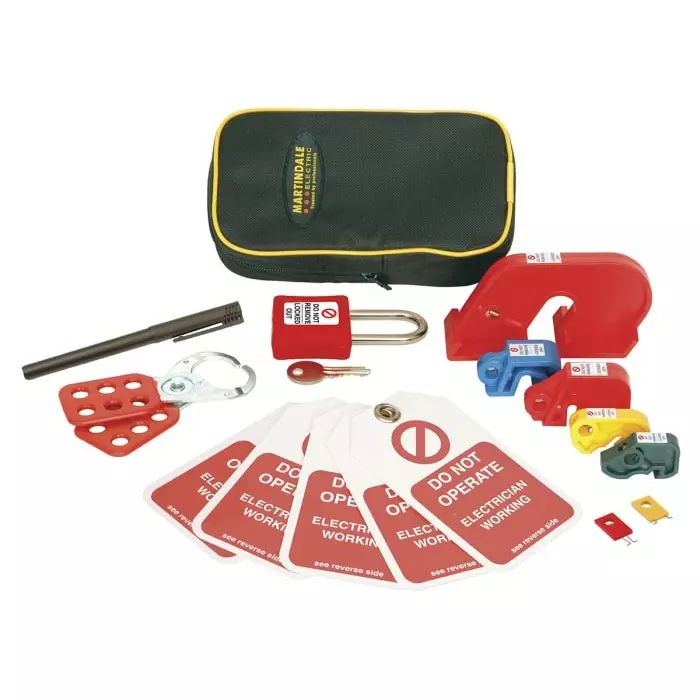 Martindale 6-Lock Lockout Kit, LOKKIT1