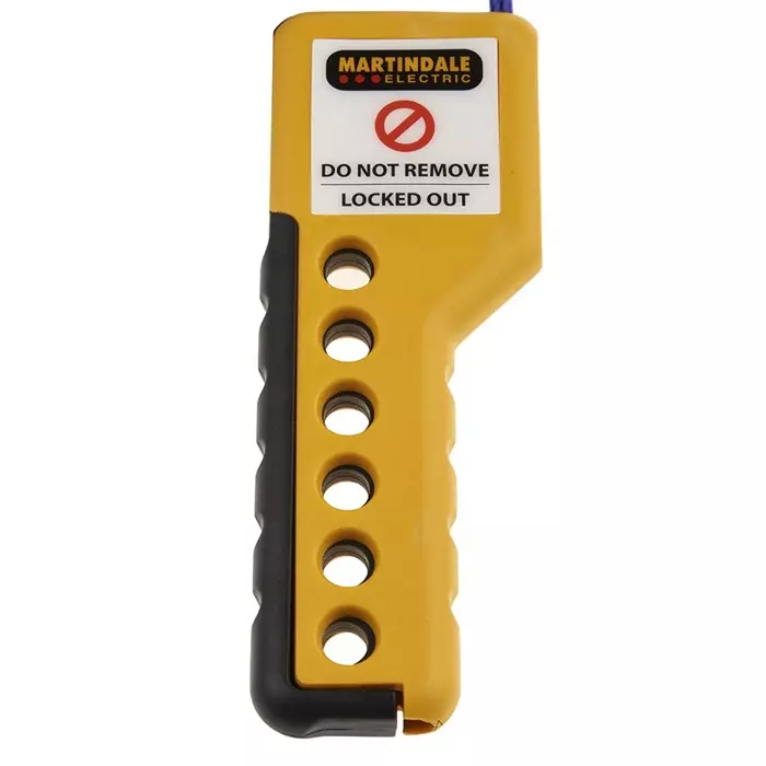 Martindale 6-Lock Lockout Cable 9 mm Attachment, CABLOK5BL