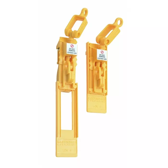 Martindale 3-Lock ABS Polycarbonate Lock 7 mm Shackle, LOK6/PK3 (Pack of 3)