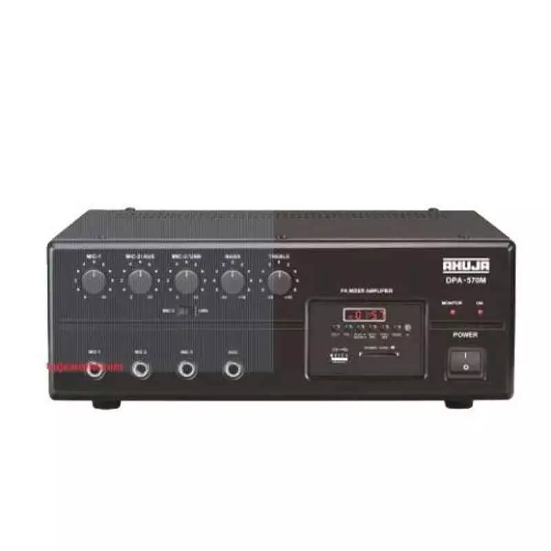 Buy Ahuja 50 W Mixer Amplifier With USB, DPA570M Online in India at