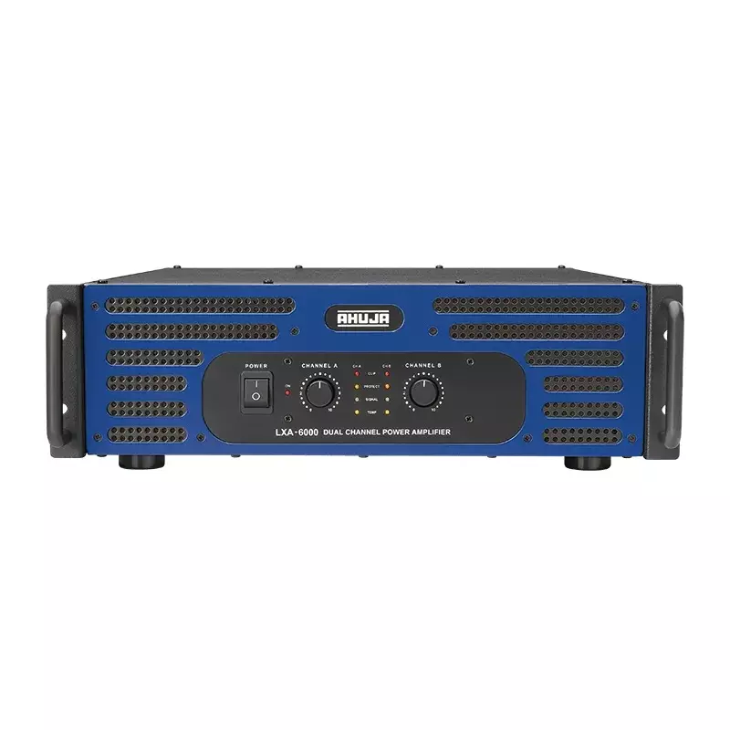 Ahuja 3000+3000 W Dual Channel Power Amplifiers, LXA-6000