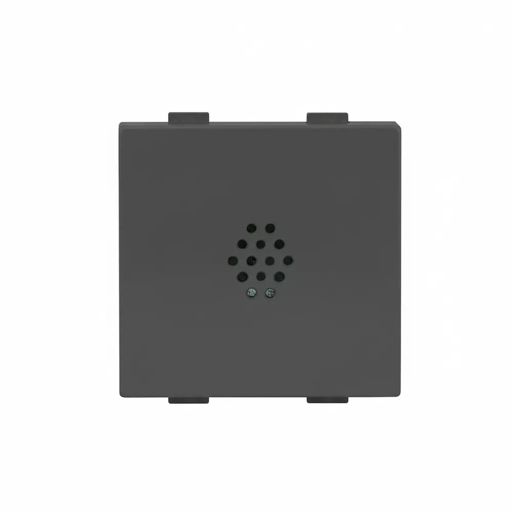 Anchor Roma Plus Buzzer 2 Module Black PVC Plastic for Industrial Use, 279286