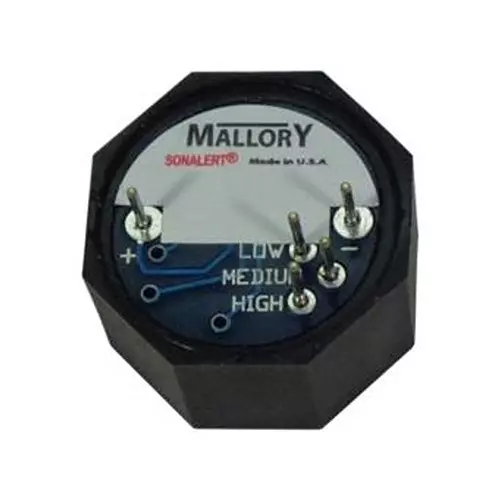 thumbnail image 2 of Mallory Sonalert Alarm Mallory Sonalert Piezo Transducer | 3.5kHz, 95dB Alarm | 24V DC | PF-20A35EWQ | Industrial Sound Alert Device 24V DC Transducer 2 of 11