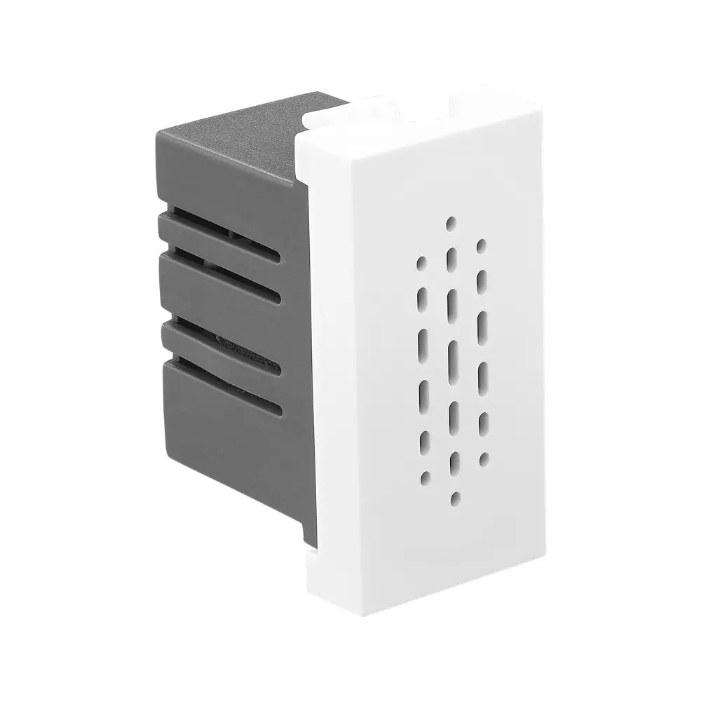 Legrand Buzzer Allzy 1 Module Glossy White, 6811 39 (Pack of 20 Pcs)
