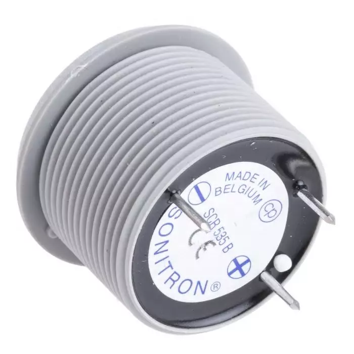 Sonitron 84dB Panel Mount Multifunction Internal Buzzer 36.5 (Dia.)x26 mm 5 V DC Min 35 V DC Max, SCR535B