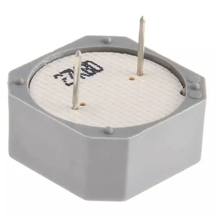 Sonitron 86dB Through Hole Continuous Internal Buzzer 17.5x17.5x8 mm 1.5 V DC Min 15 V DC Max, SMA-17LT-P10