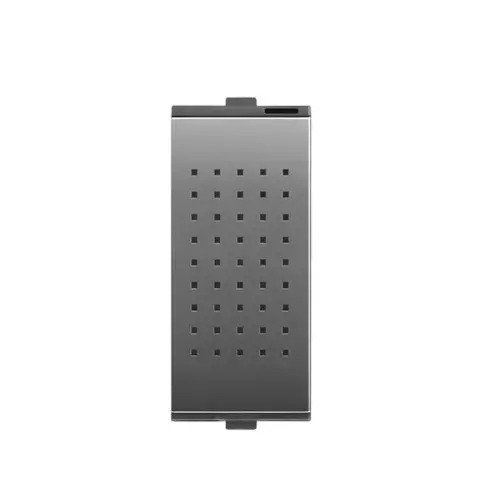 Goldmedal Nixon Electro Mechanical Buzzer 240 V 1 Module Titanium Grey Plastic for Commecial and Industrial Use, 101530