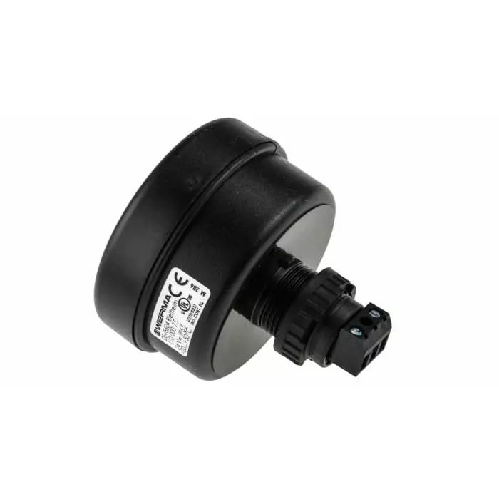 Werma Buzzer Wall Mount 24 V 100dB at 1 m IP65 AC DC 8-Tone, 110.000.75