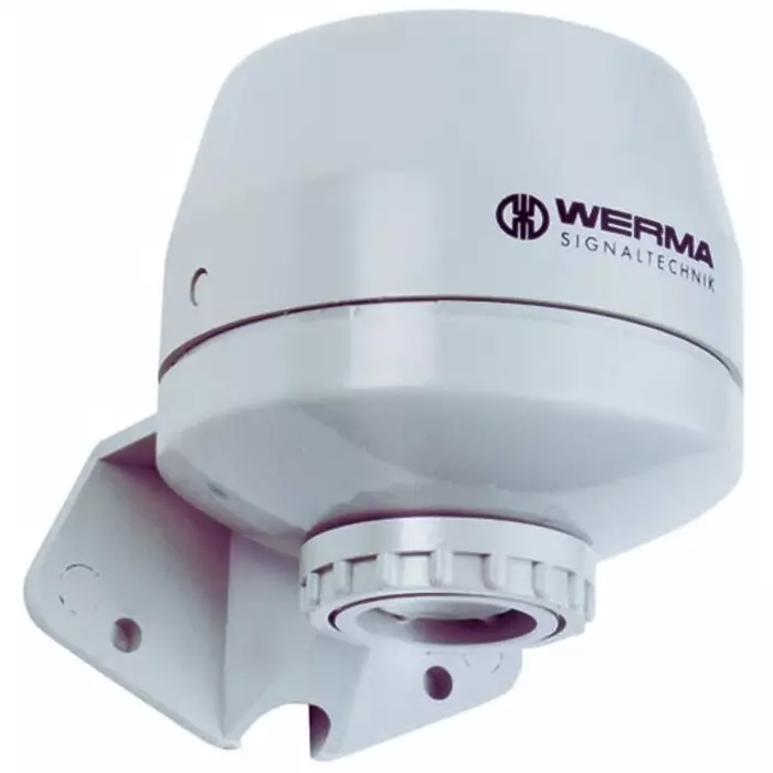 Werma Buzzer 119 Series 230 V 80dB at 1 m IP65 AC 2-Tone, 119.483.28