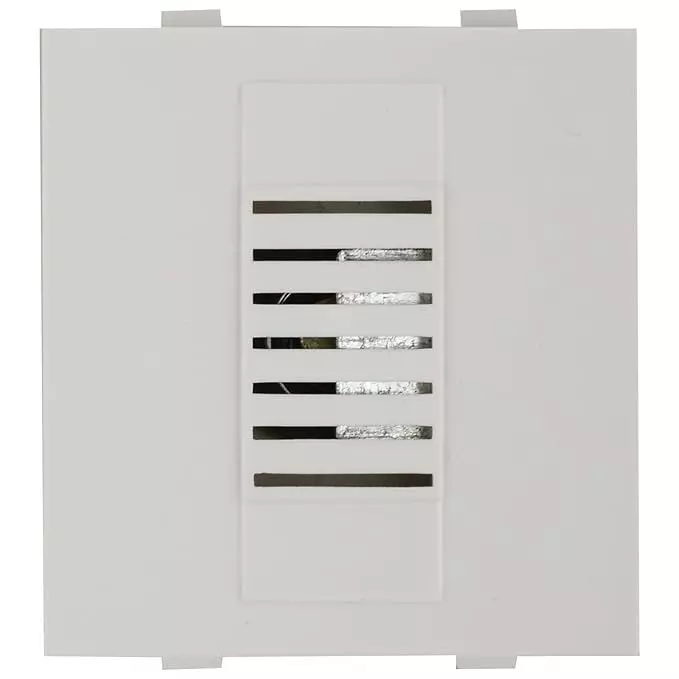 Anchor Rider Buzzer 2 Module White PVC Plastic for Industrial and Home Use, 47286