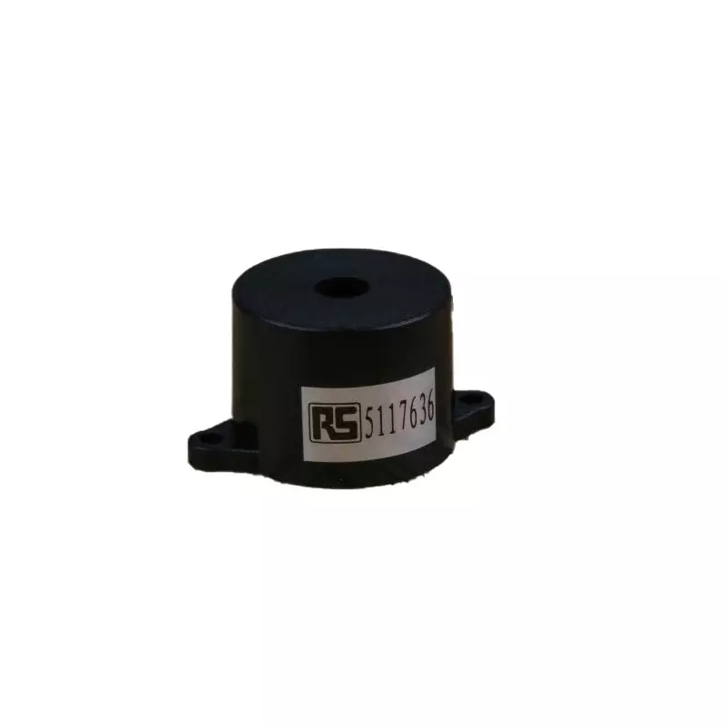 RS PRO Continuous Buzzer, Voltage 3 -16 V DC, Frequency 3200 Hz - 4.2 kHz, Model No 5117636
