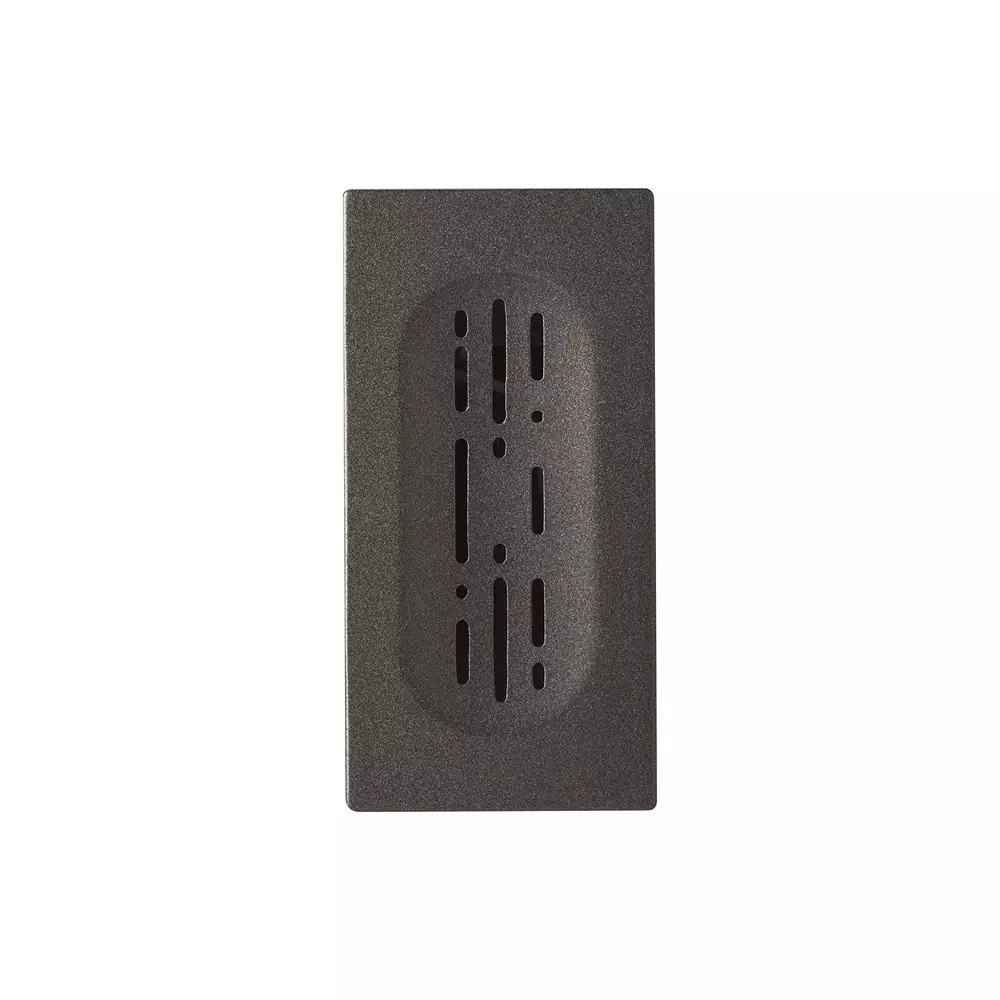 Legrand Buzzer Myrius Charcoal Grey 1 Module, 6794 50
