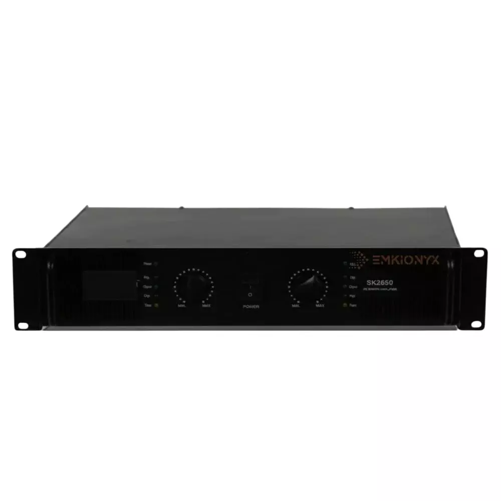 Emkionyx 500 W Public Address (PA) Amplifier AC 115 V / 230 V High Power, Distortion-Free Amplification, PBX-A-1500