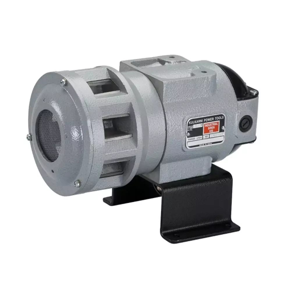 KPT 300 W Industrial Siren Grey Color Painted Finish 110 dB Noise Level and 2 Km Range