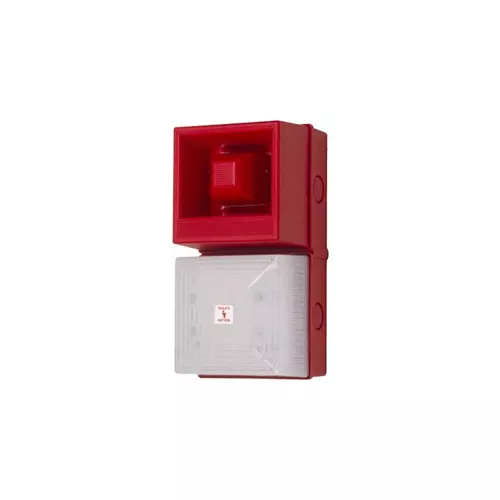Clifford Snell YL40 Series Opal Sounder Beacon 24 V IP65 Base Mount 108 dB at 1 m, 245183