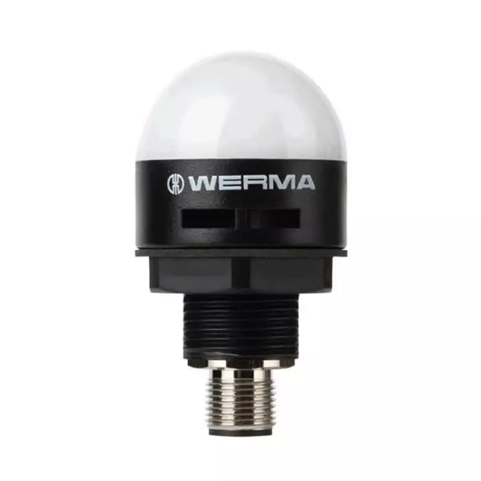 Werma Sounder Beacon MC35 Series Multicolour 10-30 V IP65 IP69K Built-in Mounting 80dB at 1 Metre, 241.340.50