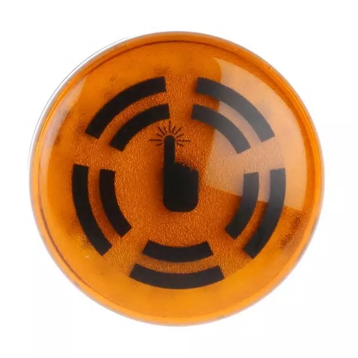 Werma Sounder Beacon 450 Series Yellow Buzzer 24 V DC IP65 Panel Mount 80dB at 1 Metre, 450.300.55