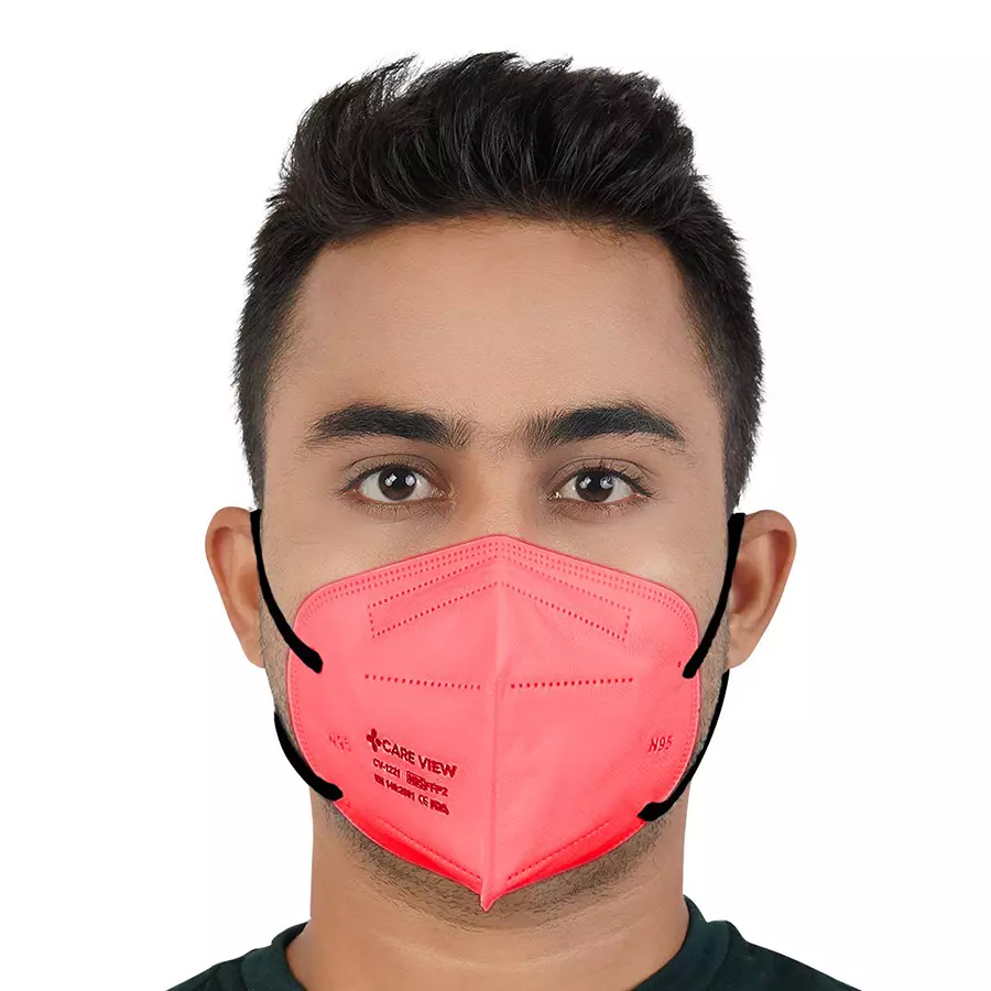 CARE VIEW CV1221-R-3 N95 Protective Mask (Pack of 3)
