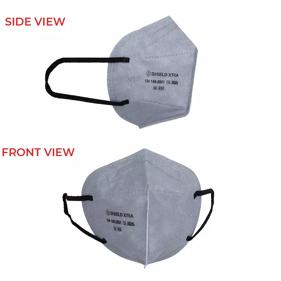 SHIELD XTRA SX-7820-20 N95 Anti-Pollution Face Mask ( Pack of 20)