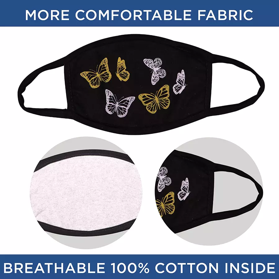 Oriley 3 Layer Reusable Face Mask OR1MS3 (Pack of 10 Pcs)