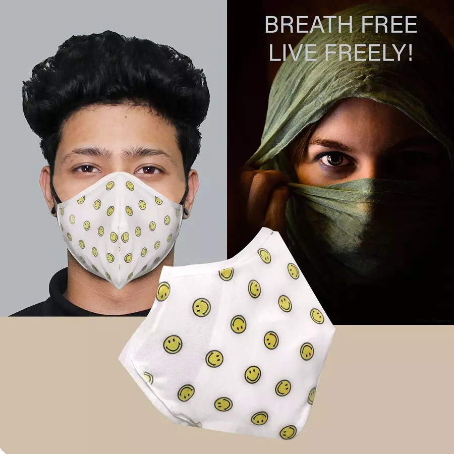 Oriley Reusable Face Mask ORSM04 (Pack of 10 Pcs)
