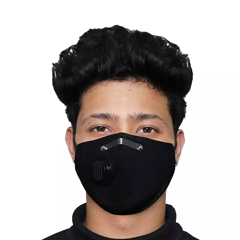 ORILEY GC-001994 Universal Plastic Goggle with Reusable Face Mask Black (Pack Of 5)