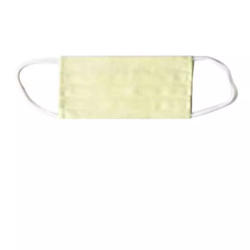 Ivillage Large Cotton Cream 2 Layer Washable Face Mask Mask06L (Pack of 50)