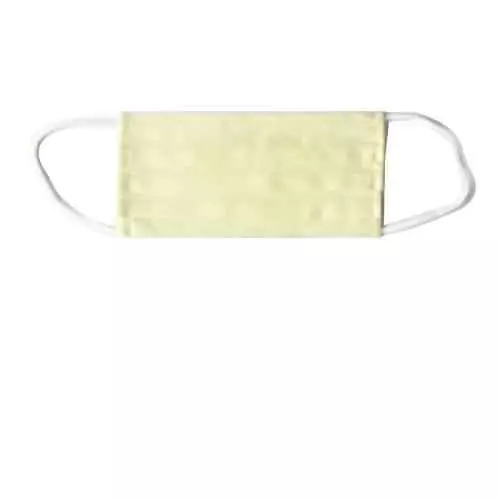 Ivillage Large Cotton Cream 2 Layer Washable Face Mask Mask06L (Pack of 50)