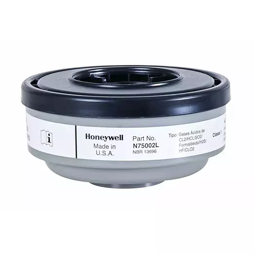 Buy Honeywell Standard Plastic Acid Gas Cartridge, N75002L (Pack of 2) from Industrybuying.com