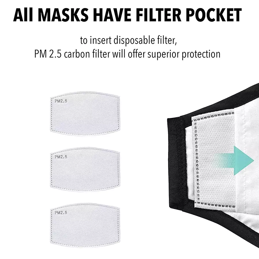 Oriley 3 Layer Reusable Face Mask OR4MS1