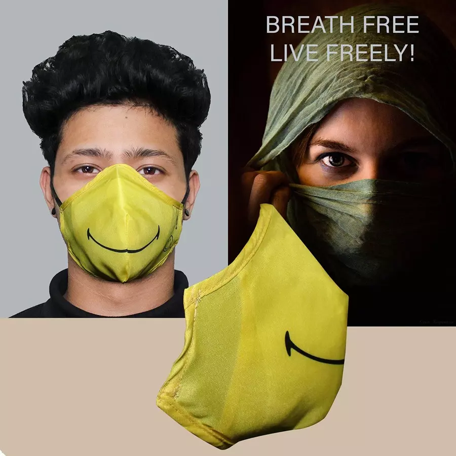 Oriley Reusable Face Mask ORSM09 (Pack of 3 Pcs)