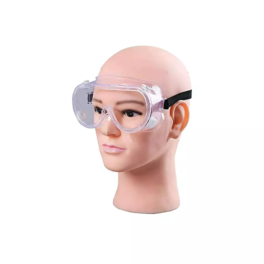 ORILEY GC-002031 Plastic Universal Goggle with Cotton Face Mask (Pack of 5)