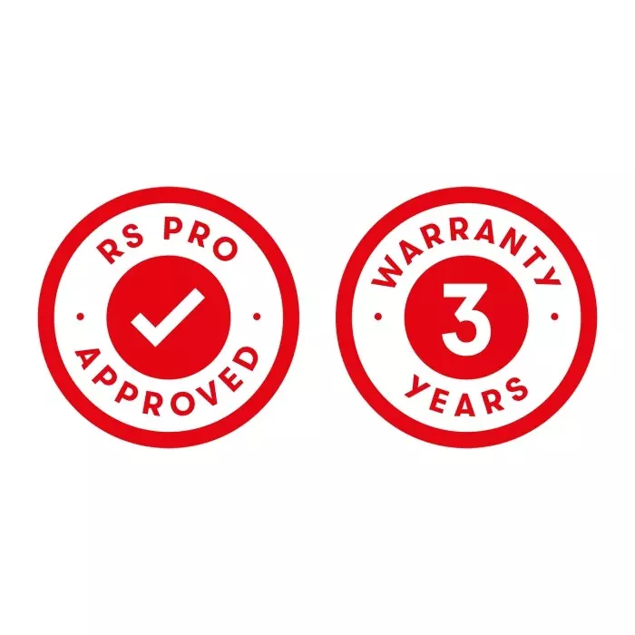 RS PRO Vinyl Mandatory Respiratory Protection Sign With Pictogram Only Text Model No 8134482