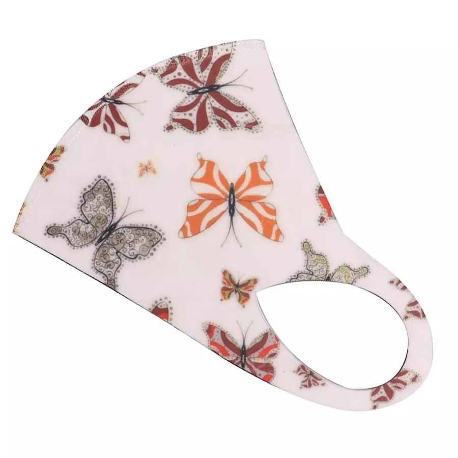 Oriley ORFRM06 Multilayer Reusable Female Face Mask (Pack of 6 Pcs)