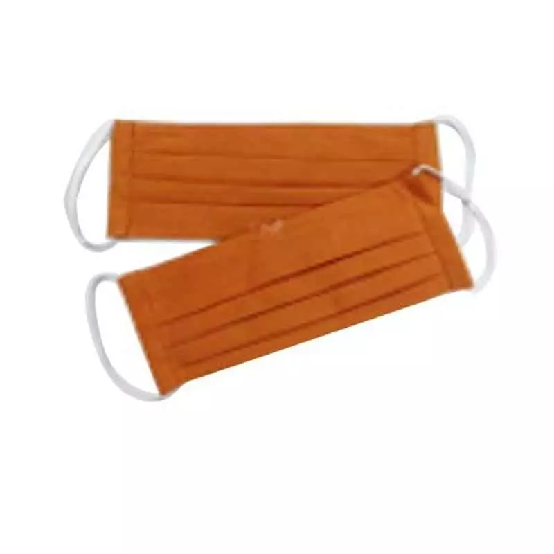 Ivillage 2 Pcs Large Cotton Rust 2 Layer Washable Face Mask Set Mask01L (Pack of 500)