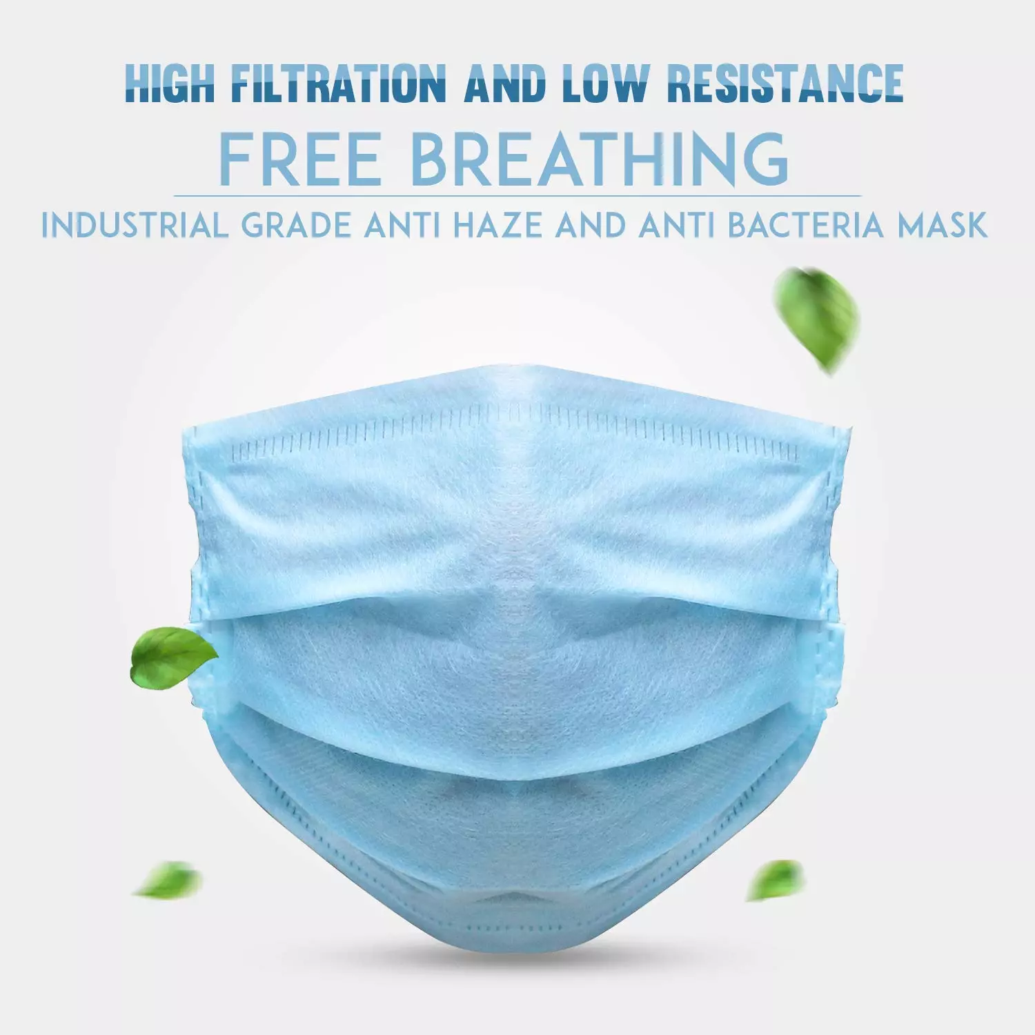 ORILEY OA0008 Universal Disposable Surgical Face Mask (Pack of 50)