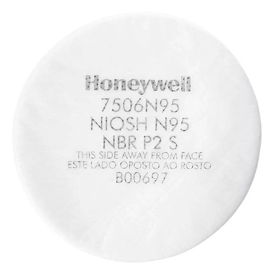 Buy Honeywell Particulate Filter Polystyrene N95 White, 7506N95 (Pack of 10 Pcs) from Industrybuying.com