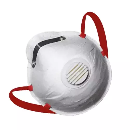 Thump TH5193 White 6 Layer Cup Type Face Mask with Filter and Nose Pin (Pack of 5 Pcs)