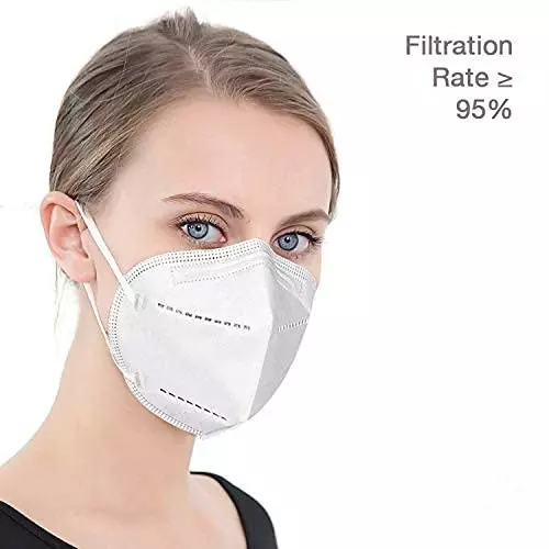 ENCASE N95 5-Layered Face Mask White , 5MSK-22EN (Pack of 10 pcs)