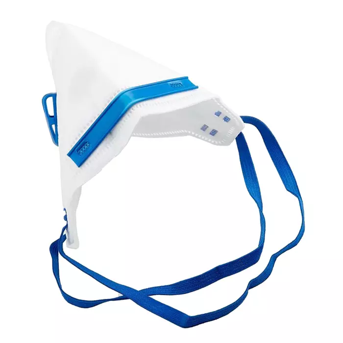 RS PRO Disposable Face Mask for General Purpose Protection, FFP2, Valved, Fold Flat Model No 9185826 (Pack of 20)