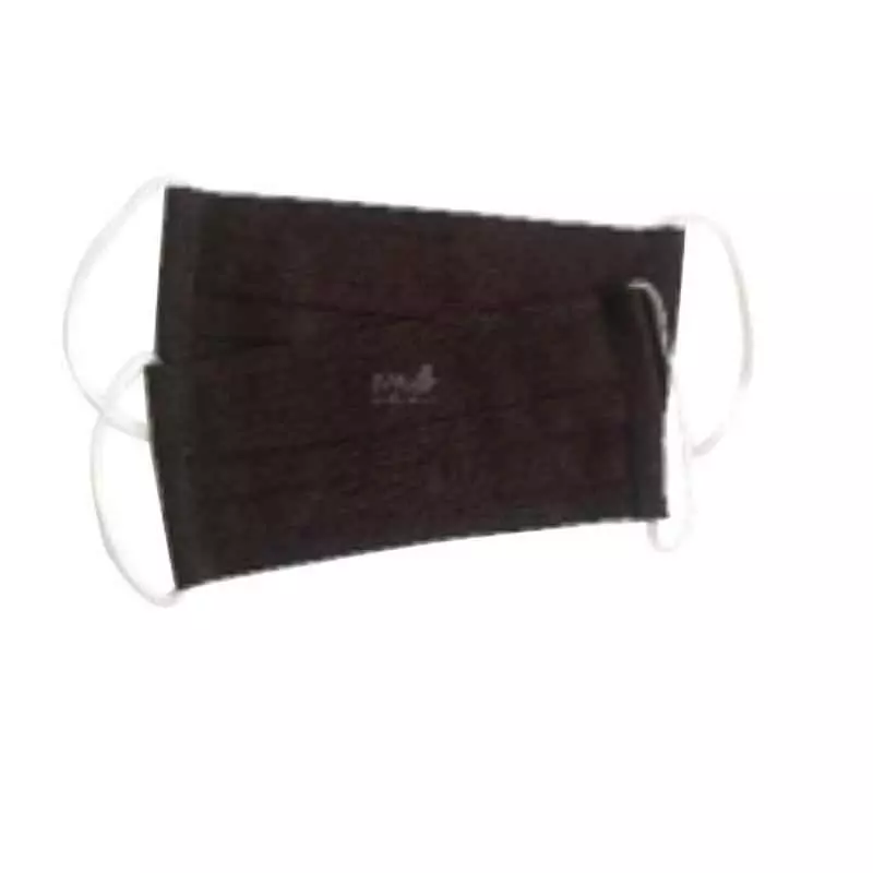 Ivillage 2 Pcs Large Cotton Brown 2 Layer Washable Face Mask Set Mask01L (Pack of 25)