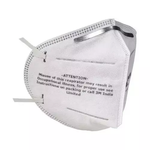 3M 9004IN White Dust/Mist Respirator (Pack of 10 Pcs)