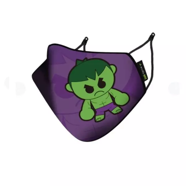 Airific Marvel Anti Pollution Mask Baby Hulk - Medium