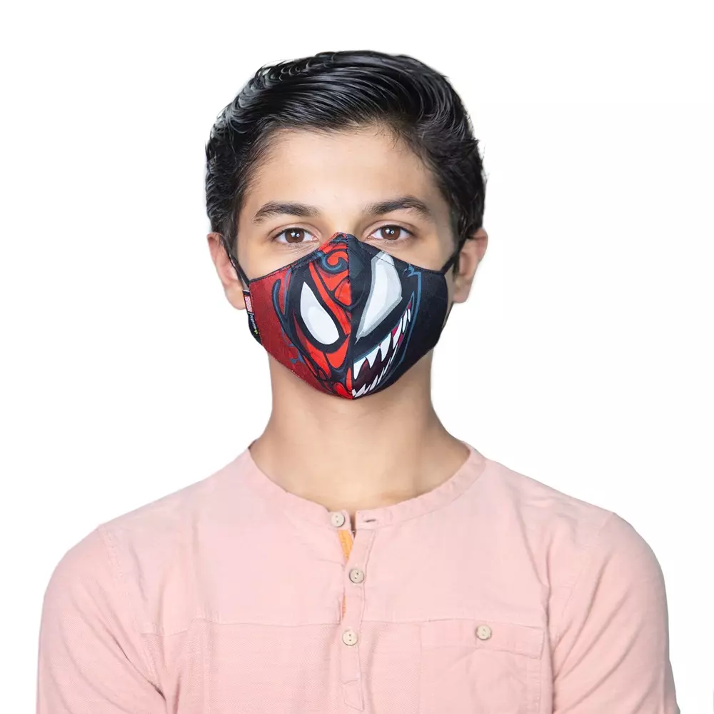 Airific Marvel Anti Pollution Mask Spidy Venom - Small